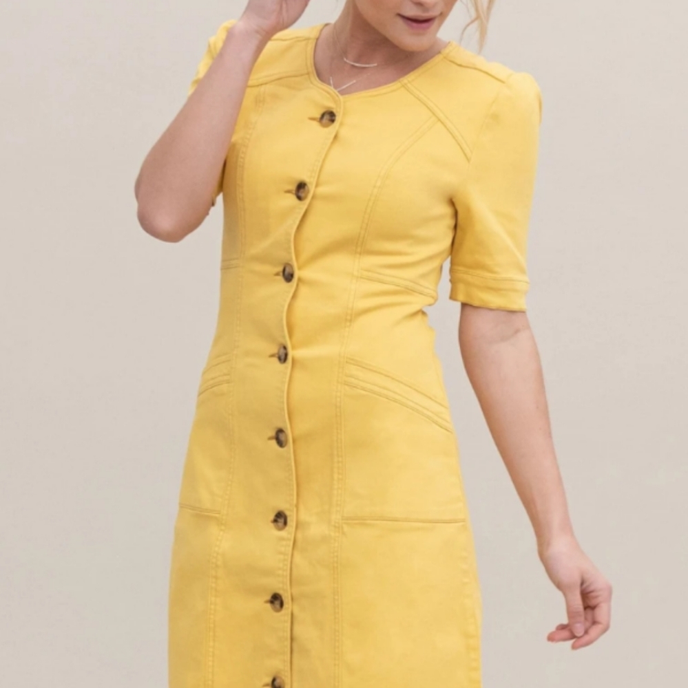 Denim dress